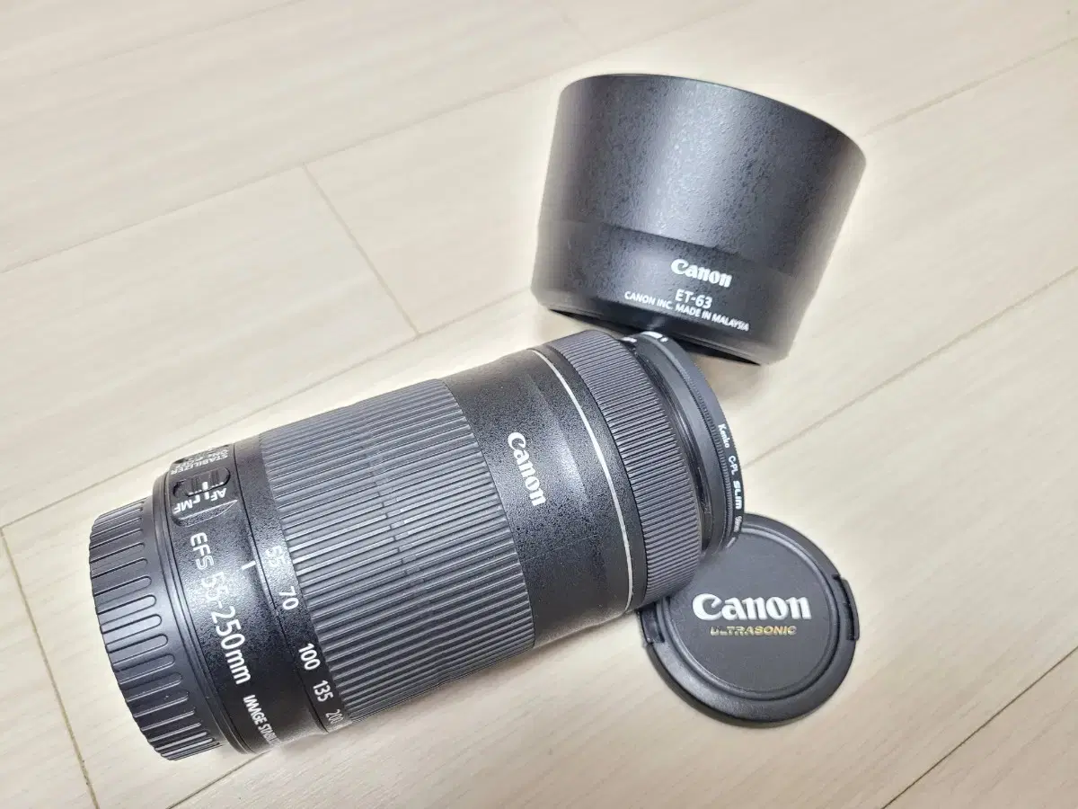 A급 캐논 EF-S 55-250mm IS STM 신형 망원렌즈